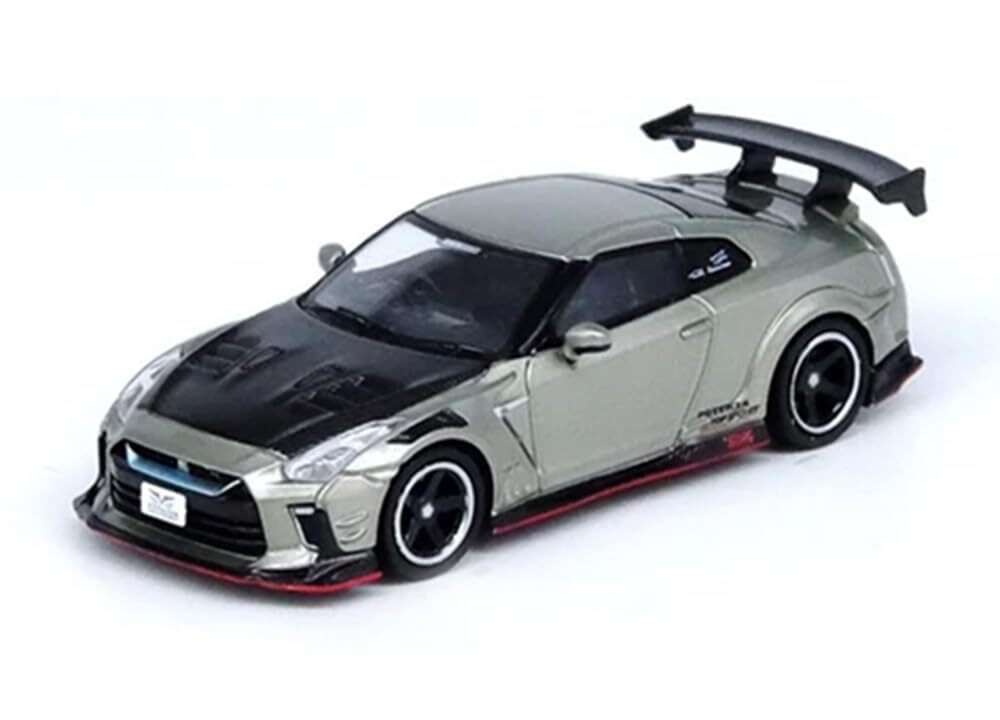 Inno Models GT-R (R35) Top Secret RHD (Right Hand Drive) Light Green Met... - $26.99