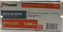Paslode 650237 Framing Nails 30 Degree RounDrive, 2 3/8&quot; x .113 Gauge (5... - $64.59