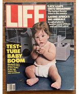 VTG Life Magazine November 1982 Elizabeth Cara Test Tube Baby Cover - £21.39 GBP