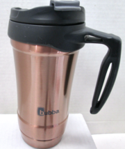 Bubba Insulated Travel Mug Rose Gold Tumbler Stainless Steel With Handle - £17.39 GBP