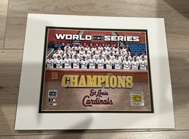 NIP 2006 World Series St Louis Cardinals Baseball Champions Matted Photo - £11.94 GBP