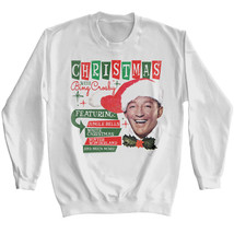 Christmas with Bing Crosby Sweater Xmas Songs Album Jingle Bells Winter - $49.50+
