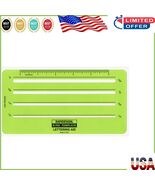 Professional Lettering Aid Template with Multiple Sizes for Precise Draf... - $626.60 MXN