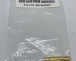 Common Sense RC 6mm Gold Bullet Connectors BC6MM Vintage RC Radio Contro... - $3.99