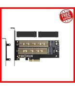 Dual M.2 PCIe Adapter – Enhance Your SSD Performance with Advanced Heat ... - $575.89 MXN