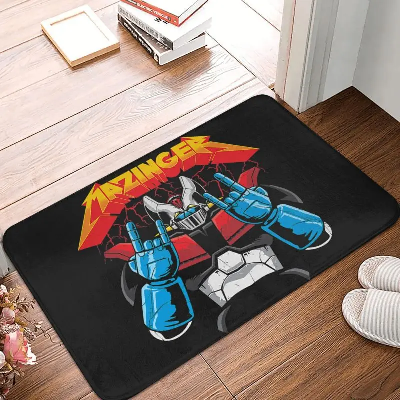 Mazinger Z Doormat Mat Anti-Slip UFO Robot Anime Kitchen Toilet Rug Carpet 40*60 - £12.64 GBP