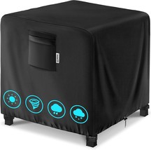 Square Gas Fire Pit Cover 32 x 32 x 24 Inch, Waterproof &amp; 600D Heavy Dut... - $349.39 MXN