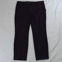 Express 6 Blue Red DIamond Columnist Mid Rise Slim Stretch Dress Pants - £14.65 GBP