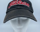 Titleist Hat Cap Texas Tech TTU Black Red Letters Adjustable Forty Seven... - $12.59