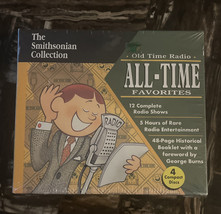 Old Time Radio All-Time Favorites (Smithsonian Collection) Audio 4 CDs 1994 NEW! - £16.06 GBP