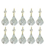 Royal Designs Replacement Chandelier Clear Crystal Prism K9 Quality Cent... - $40.55 CAD