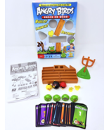 Angry Birds Knock On Wood Board Game Imaginaction Missing 3 Cards - $551.77 MXN