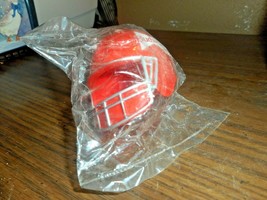 BUDWEISER Football Helmet Red Plastic Beer Bottle Bottle Toppers 2.5” - $8.99