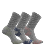 Carhartt SC2823WBLK-M Women&#39;s Cotton Blend Crew Sock 3-pk, Grey, Size 9-11 - $48.02 CAD