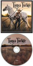 Tanya Tucker signed 2023 Sweet Western Sound Album Cover Booklet w/Hard Cover Bo - £69.66 GBP