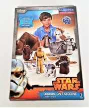Star Wars Disney Droids On Tatooine Desert Pack Blueprints Paper Craft - £11.97 GBP