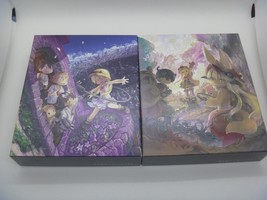 Made in Abyss Blu-ray Box Vol.1 2 set First Limited Edition Booklet Conte Card - £217.00 GBP