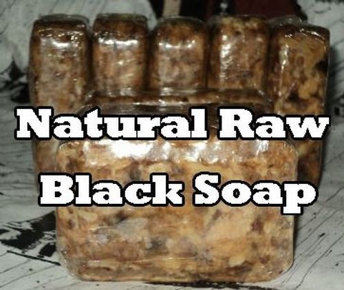 Raw African Black Soap 10 LBS 100% Pure Natural Organic Unrefined Ghana-Premium Item image 2
