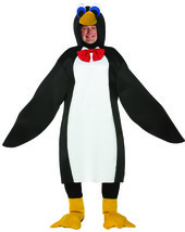 Rasta Imposta Adult Penguin Costume, Black/White, X-Large. - £124.34 GBP