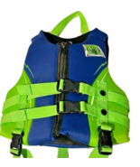 Body Glove Kids Neopprene USCGA Life Vest - Model 301 - Blue/Green 30~50... - $18.13