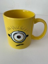 Minion Despicable Me Mayhem One Big Eye Face Universal Studios Mug NWT - £11.69 GBP