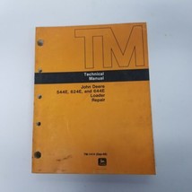 John Deere 544E, 624E, And 644E Loader Repair Technical Manual, TM-1414, 1988 - £78.99 GBP