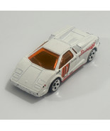 RARE Vintage 1997 Hot Wheels Lamborghini Countach White Diecast Sports Car - $111.01 MXN