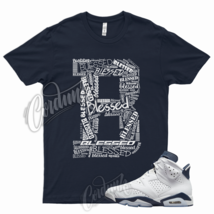 BLESS T Shirt for J1 6 Midnight Navy 2022 Georgetown Dunk Uptempo Trainer 1 - £20.05 GBP+