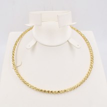 NEW High Quality Ltaly 750 Gold color Jewelry For Women african fashion necklace - £26.36 GBP