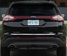 Ford EDGE 2014- Chrome Trunk Trim - Tailgate Accent - Premium Car Rear Detail - - £18.89 GBP