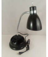 Vintage Desk Lamp With Organizer Base Flex Neck 20&quot; - $368.54 MXN