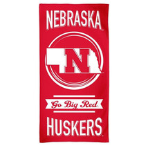 Nebraska Cornhuskers 30x60 Wincraft Beach Towel - NCAA - £19.37 GBP