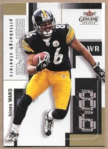 2003 Fleer Genuine Insider #42 Hines Ward Pittsburgh Steelers - £1.57 GBP