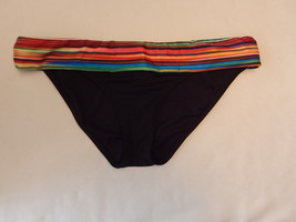 NEW a.n.a Mix &amp; Match Bikini Swimsuit Bottom Black Multi Size XXL NWT Re... - $13.99