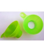 Green Plastic CANNING FUNNEL BPA Free for Regular &amp; Wide Mouth Jars maso... - $428.84 MXN