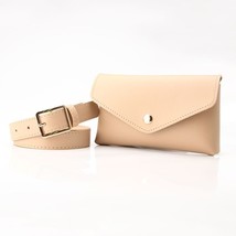 Lady  Vegan Leather Key Mobile Phone Belt Pouch Women Stylish Mini Leather Belt  - £50.54 GBP