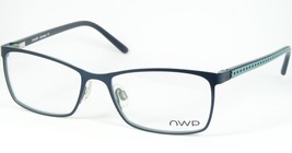 OWP Mod.1370 300 Bleu/Pierre Bleu Lunettes Monture 52-16-135mm Allemagne - £74.33 GBP