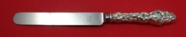 Lily by Whiting Sterling Silver Dinner Knife Blunt Fat Handle w/Stainless 9 7/8&quot; - £149.38 GBP