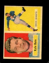 1957 Topps #59 Kyle Rote Exmt Ny Giants *X79390 - £8.27 GBP