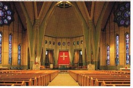 Quebec Postcard Notre Dame du Cap Basilica Interior - $2.96