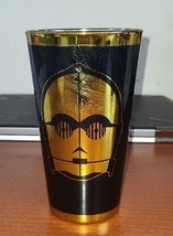 Star Wars Stormtrooper Stainless Steel Tumbler (No Lid) Gold &amp; Black 2016 - £10.67 GBP