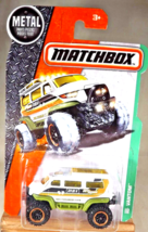 2015 Matchbox 103/125 MBX Explorers VANTOM White-Green w/Black Ringed8Sp Org Rim - £6.45 GBP