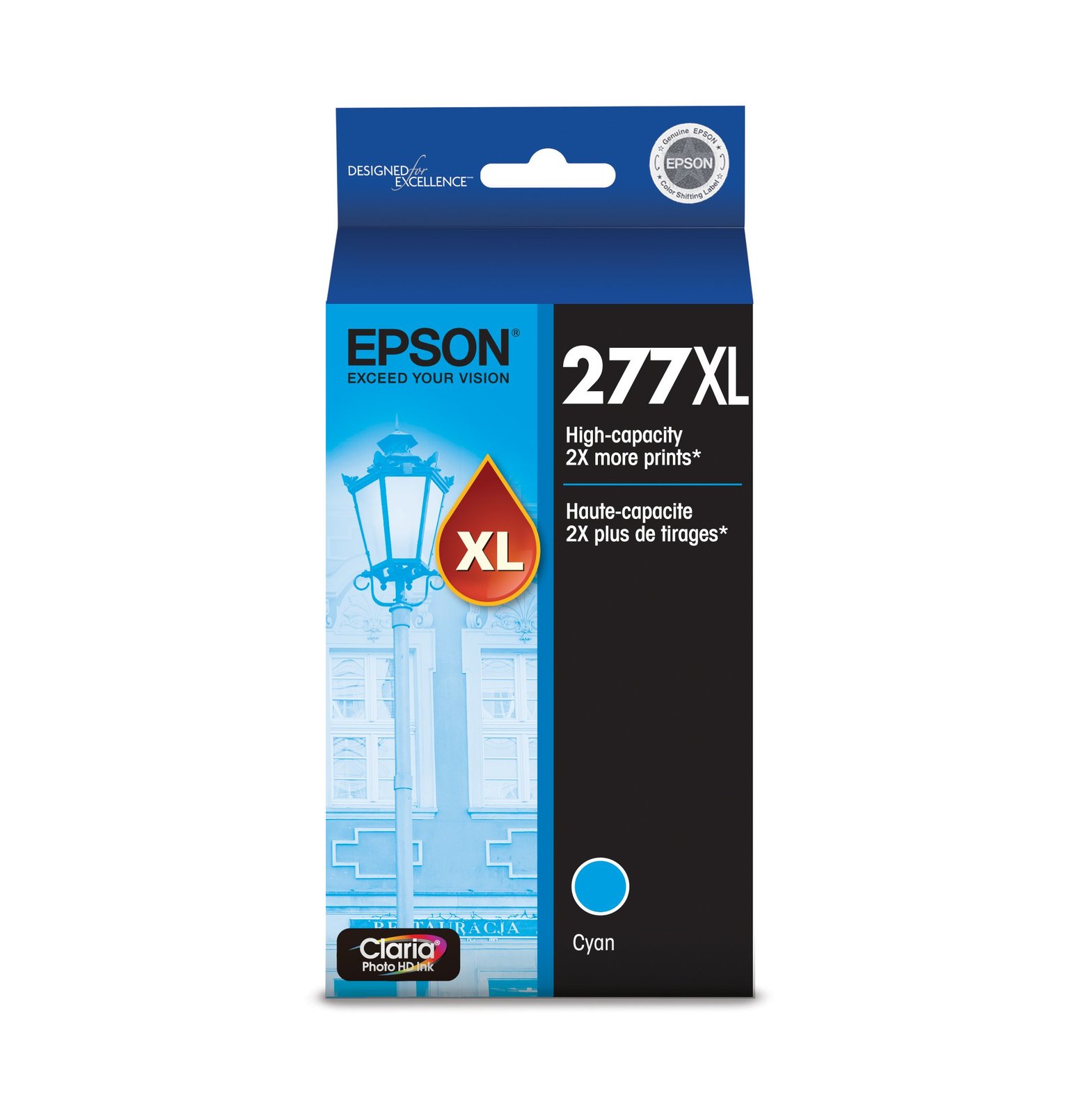 EPSON 277 Claria Photo HD Ink High Capacity Cyan Cartridge (T277XL220-S)... - $13.10+