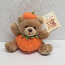 Russ Luv Pets Pumpkins Bear Halloween Cute 6" Plush - $24.65