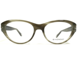 Givenchy Eyeglasses Frames VGV890N COL.0P90 Brown Green Horn Cat Eye 52-... - $121.33
