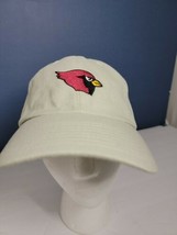 Arizona Cardinals NFL Cap  Khaki 100% Cotton With Red Embroidery Adjustable  EUC - $9.99