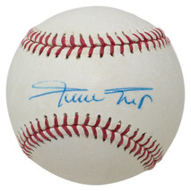 Willie Mays Monte Irvin Dual Signed Giants Baseball BAS LOA AA05921 - £341.84 GBP