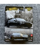 Hot Wheels Premium Car Culture 2025 Fast Wagons Audi RS 6 Avant 0/5 Chase Black - $79.19