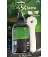 Buck Bomb Buc Rut 1ea 4 oz blt W Adjustable Cap - Hunting New-SHIPS SAME... - £6.91 GBP