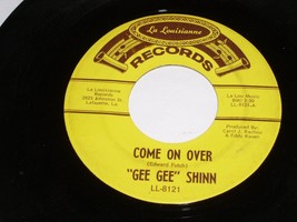 Gee Gee Shinn Come On Over Linda Lu 45 Rpm Record Vinyl La Louisianne Label - £79.23 GBP